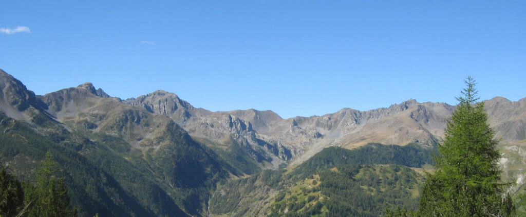 Montagne Valle Stura in estate, Alpi Marittime
