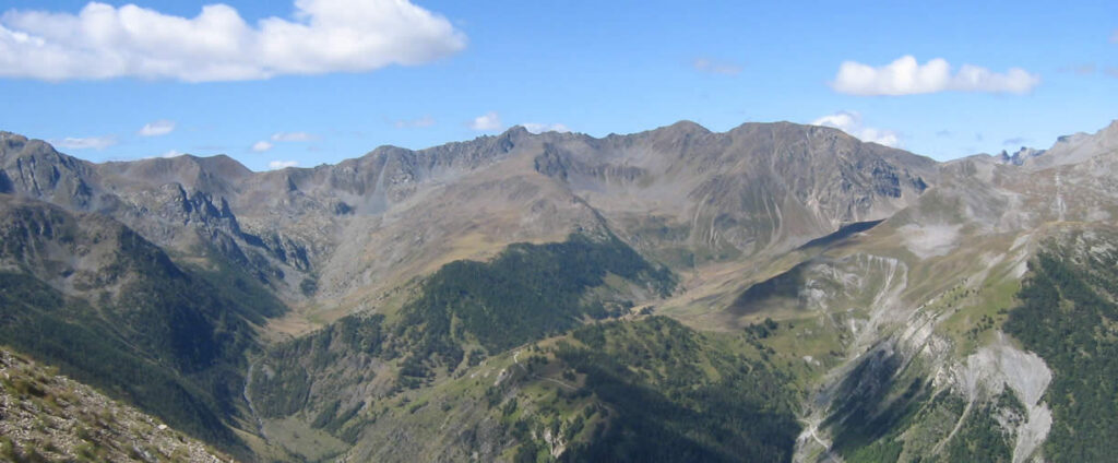 Paesaggio autunnale Valle Stura, Pietraporzio