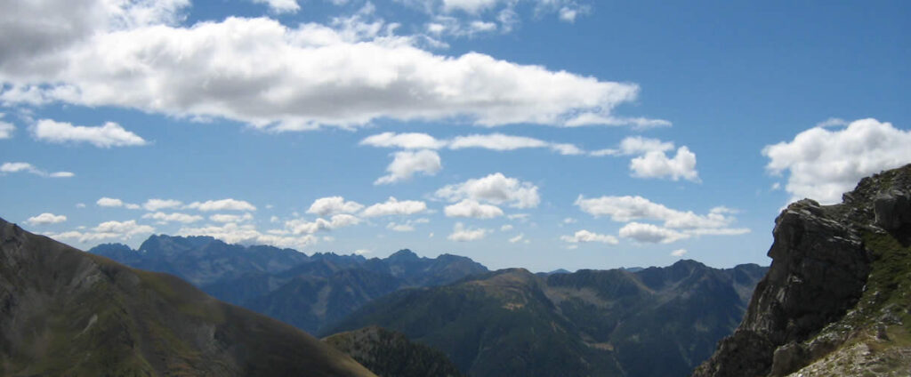 Montagne Valle Stura in estate, Alpi Marittime
