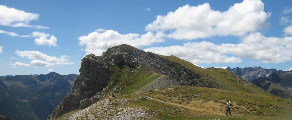 Sentiero Valle Stura con vista sulla vallata